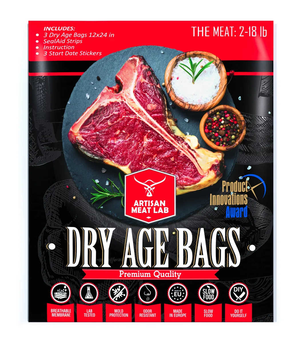 DryAgeBags Dry Aging Bags Large 12x24 in Kit dry-aging bags